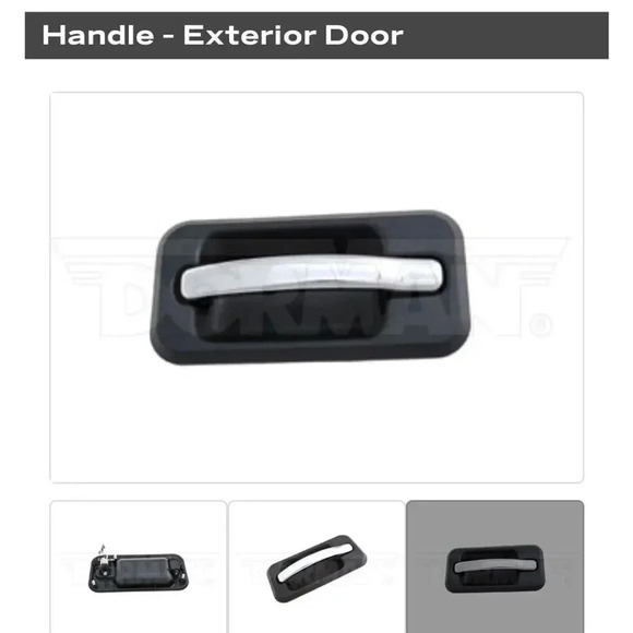 Dorman 83401 Replacement Exterior Door Handle Rear Left For Hummer H2 2009-03 - Picture 1 of 6